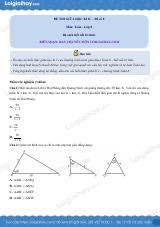 Đề thi giữa kì 2 Toán 8 - Đề số 8 - Kết nối tri thức